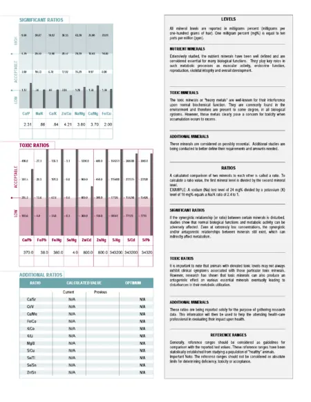 dog vitamin profile